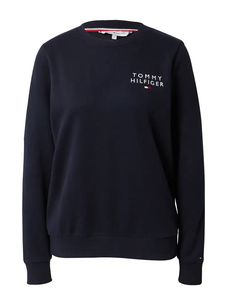 TOMMY HILFIGER Felpa  blu notte / rosso / bianco