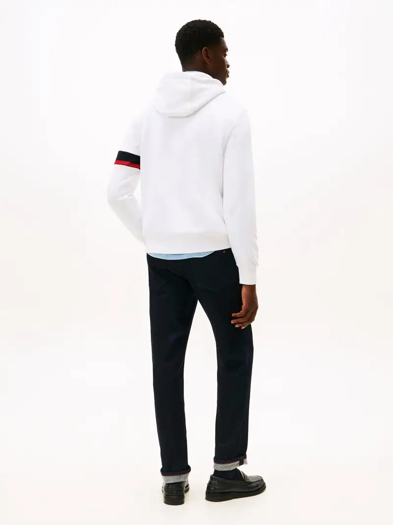 Felpa blu notte / rosso / bianco miniatura 3