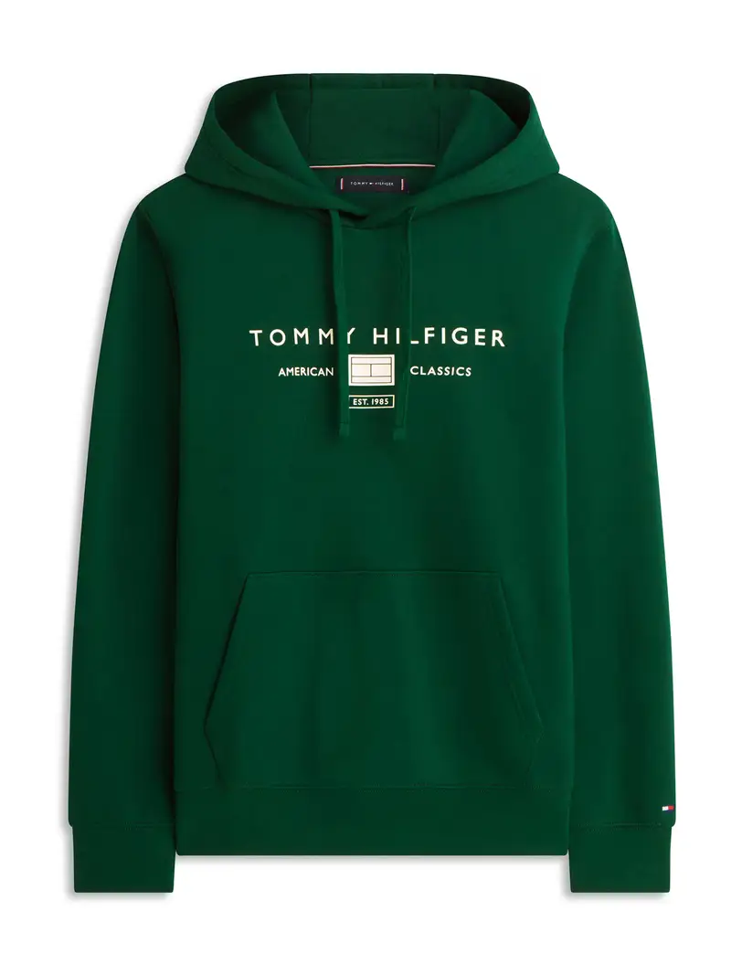 Felpa Brand Love abete / bianco