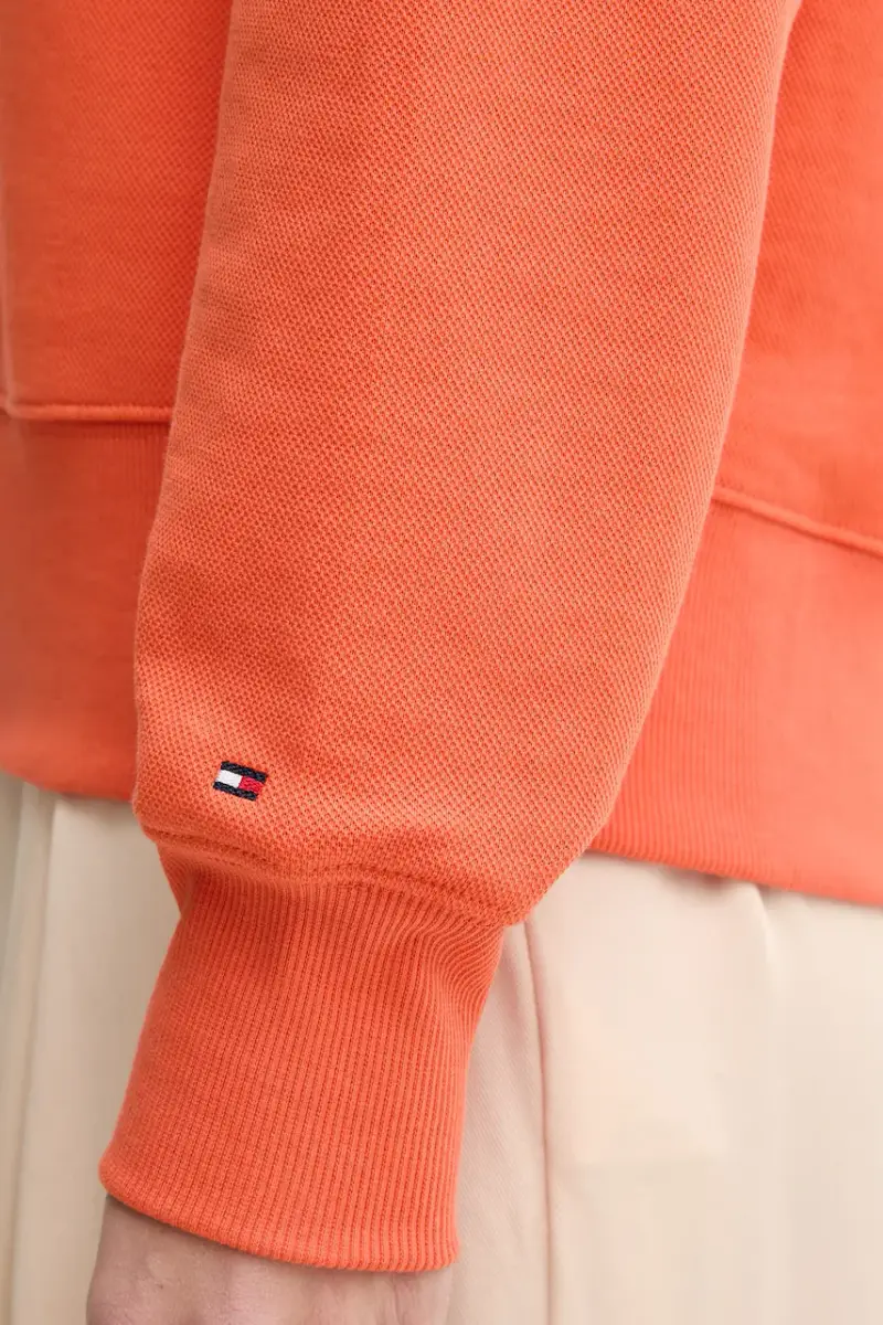 felpa donna colore arancione WW0WW45743 miniatura 4