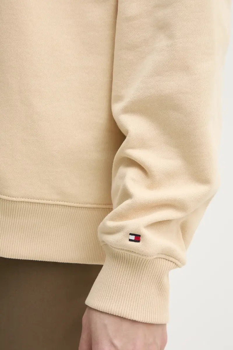 felpa donna colore beige WW0WW44633 miniatura 5