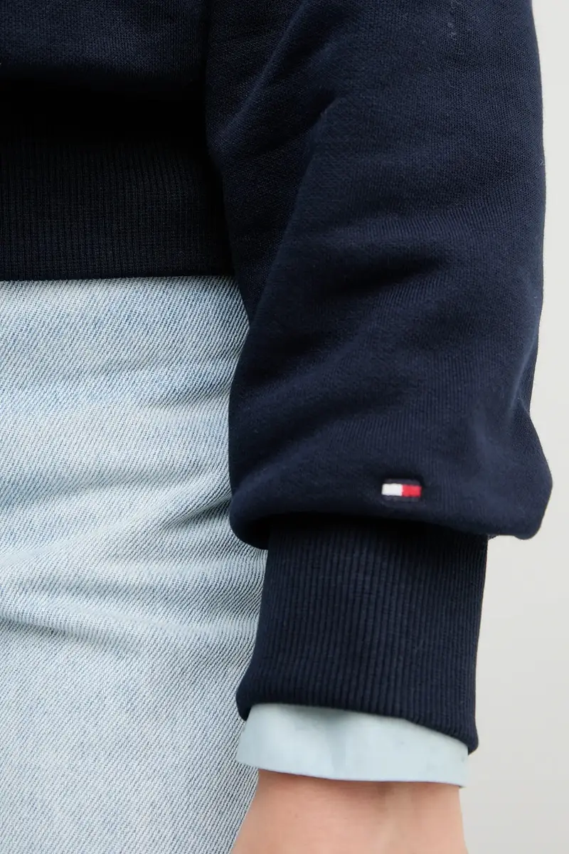 felpa donna colore blu navy WW0WW46632 miniatura 5