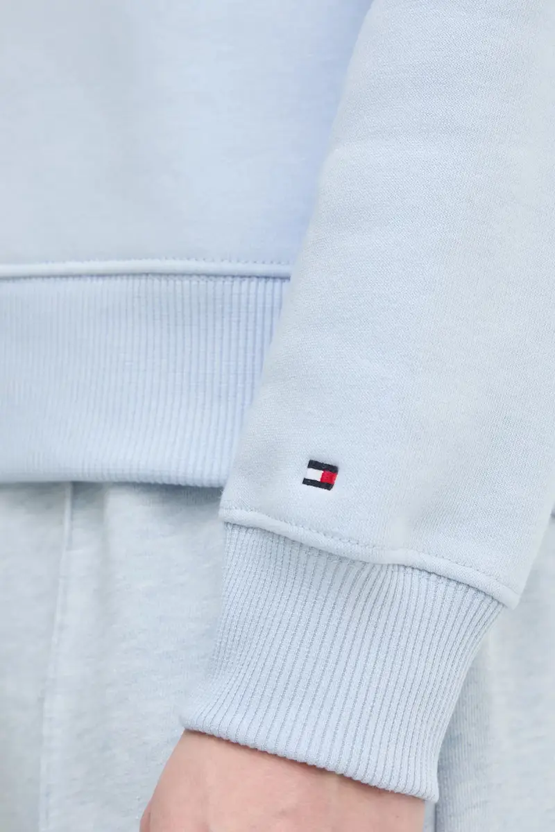 felpa donna colore blu WW0WW39791 miniatura 4