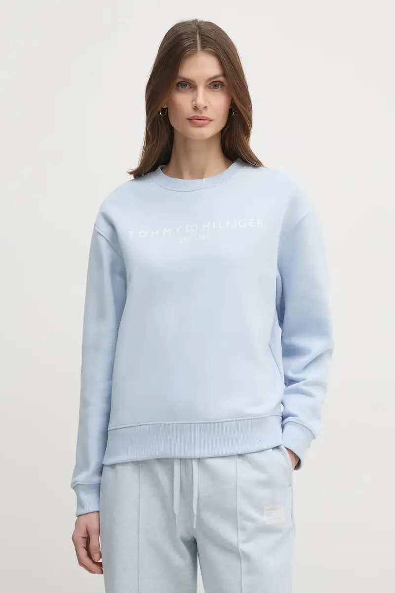 felpa donna colore blu WW0WW39791