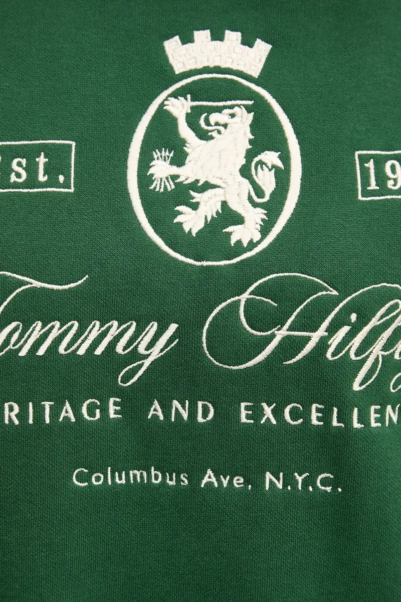 felpa donna colore verde WW0WW46128 miniatura 5