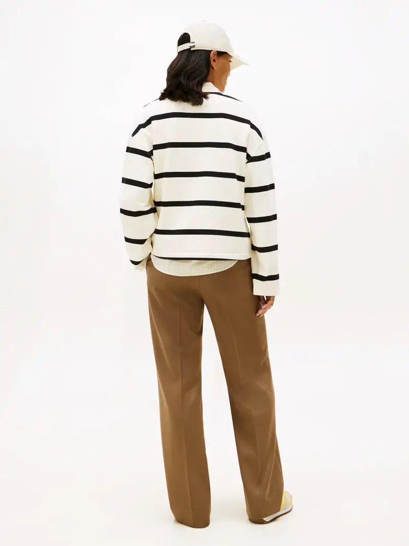 Felpa écru / nero Écru miniatura 3