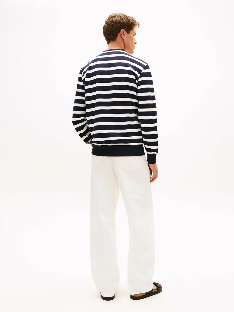 Felpa ESS navy / bianco miniatura 3