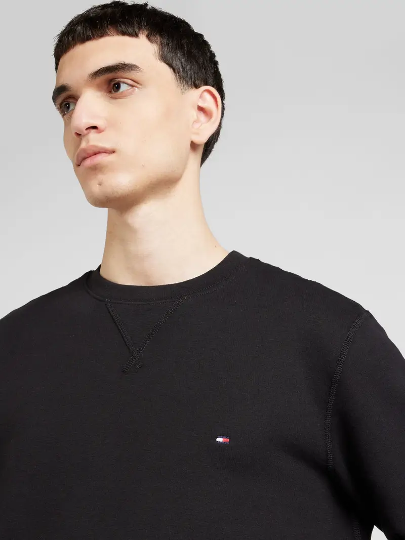 TOMMY HILFIGER Felpa 'Essential' nero miniatura 3