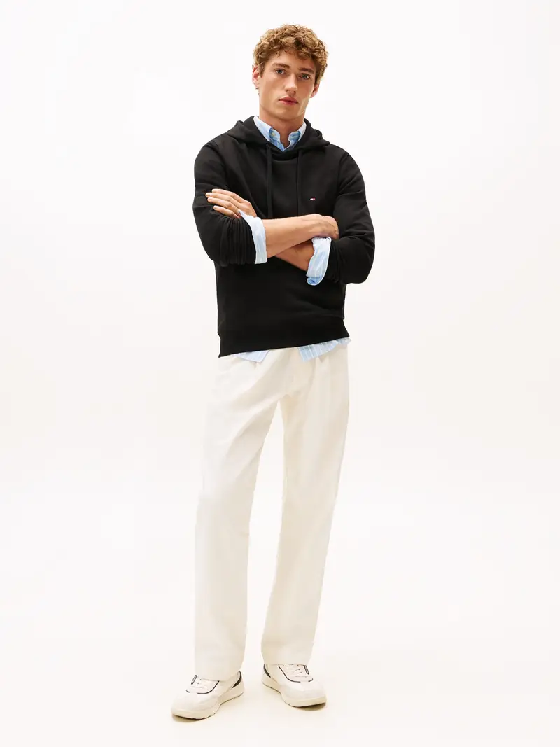 TOMMY HILFIGER Felpa 'ESSENTIAL' nero miniatura 3