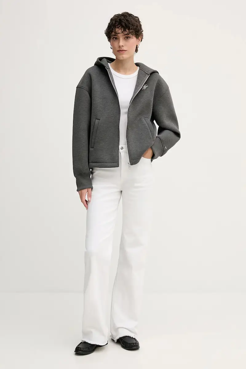 felpa Grigio miniatura 2