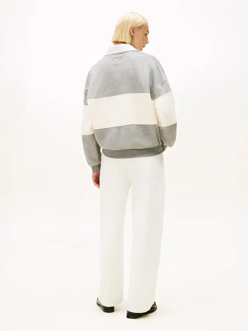 Felpa grigio sfumato / offwhite miniatura 3