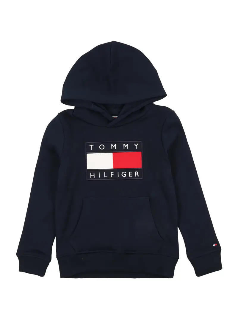 Felpa HERITAGE navy / rosso / bianco