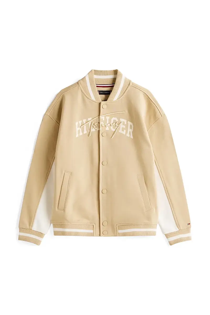 felpa in cotone bambino/a colore marrone KB0KB09745 miniatura 2