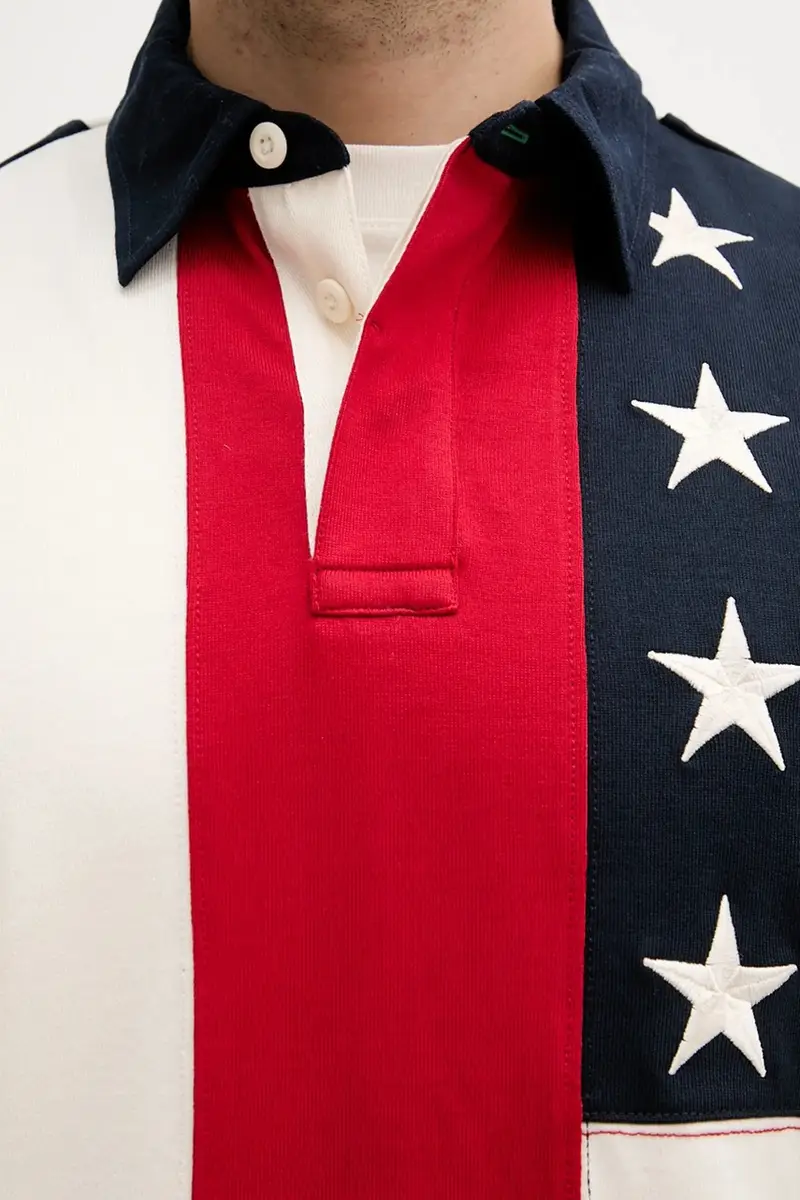 felpa in cotone uomo colore blu navy MW0MW39690 miniatura 5