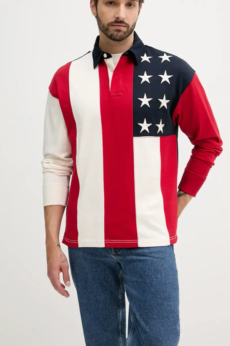 felpa in cotone uomo colore blu navy MW0MW39690