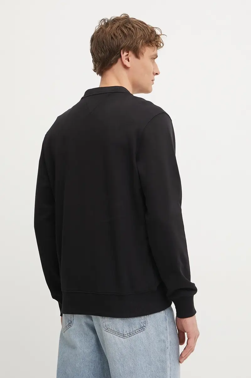 felpa in cotone uomo colore nero MW0MW38673 miniatura 3