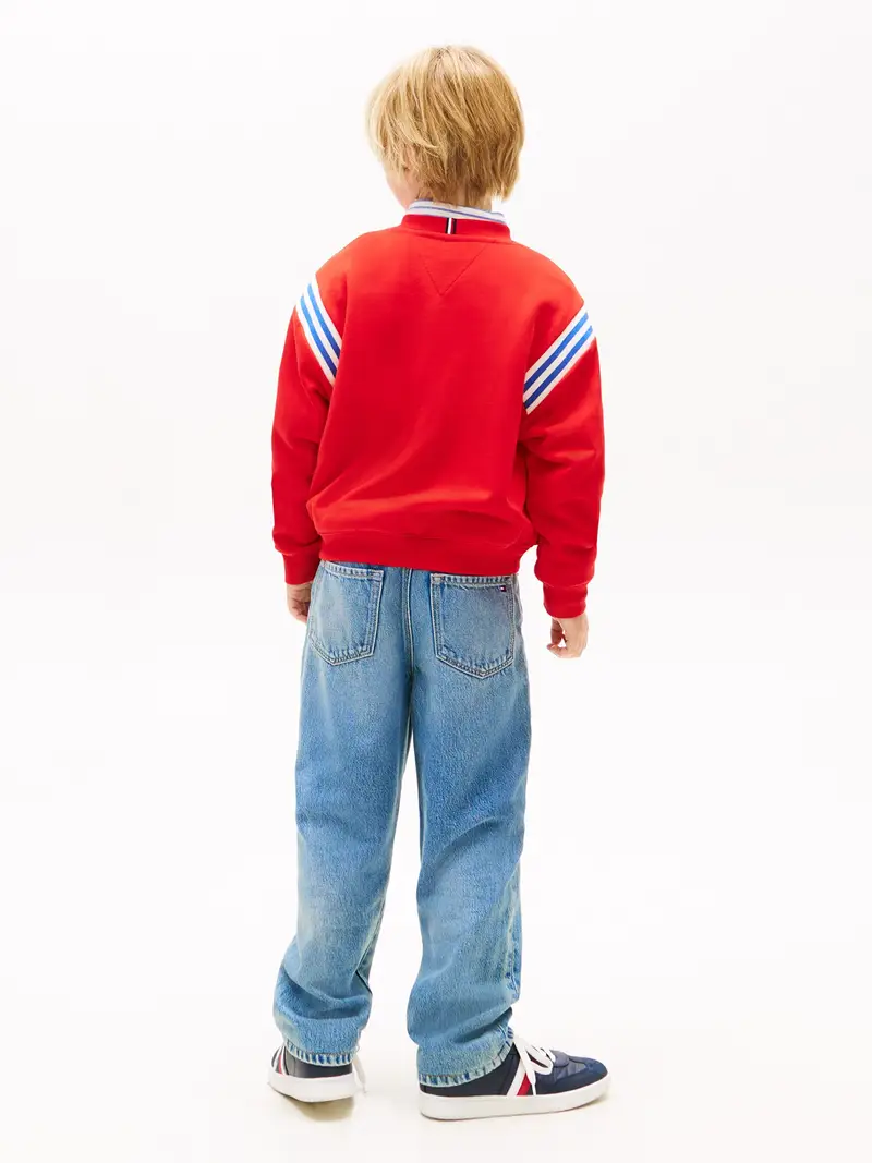 Felpa Los Angeles marino / blu reale / rosso / guscio d uovo miniatura 3