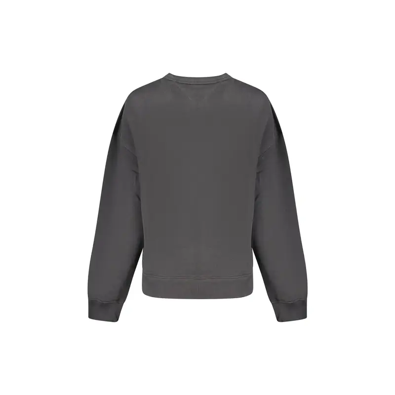 Tommy Hilfiger Felpa Maniche Lunghe Donna Nera con Ricamo miniatura 2