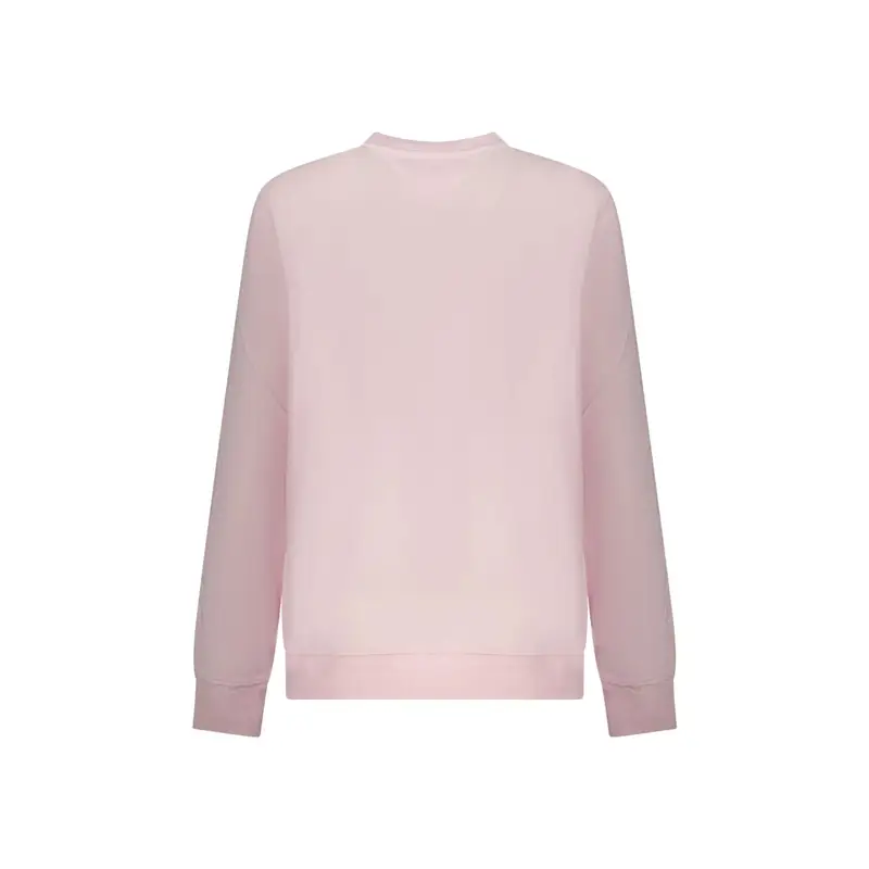 Felpa Maniche Lunghe Donna Rosa Stampa miniatura 2