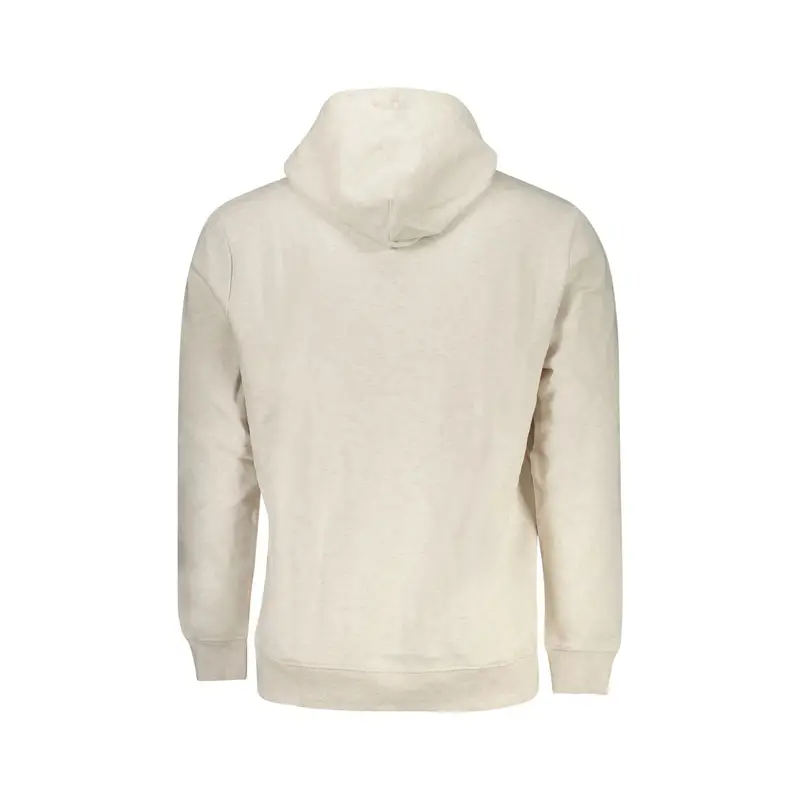 Tommy Hilfiger Felpa a Maniche Lunghe Uomo beige con Stampa Logo miniatura 2