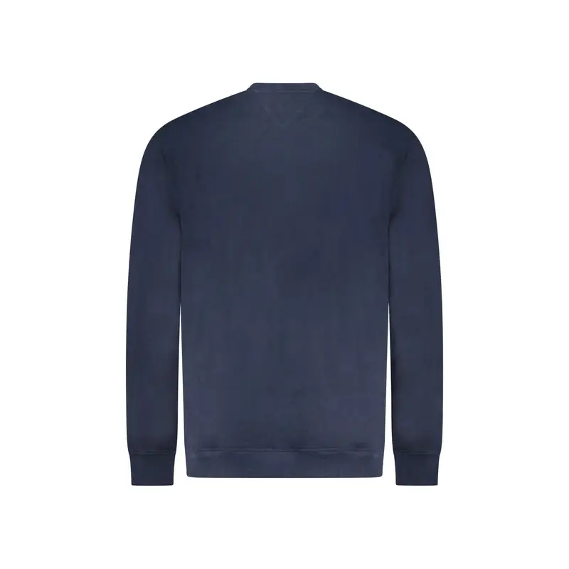 Felpa Maniche Lunghe Uomo Blu Ricamo miniatura 2