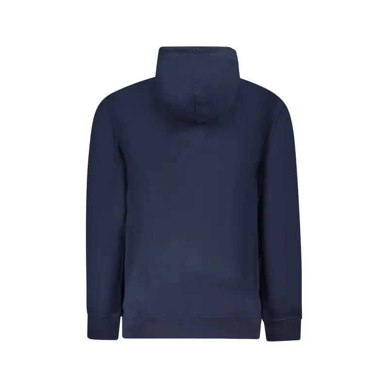 Tommy Hilfiger Felpa Uomo Blu con Stampa Logo miniatura 2