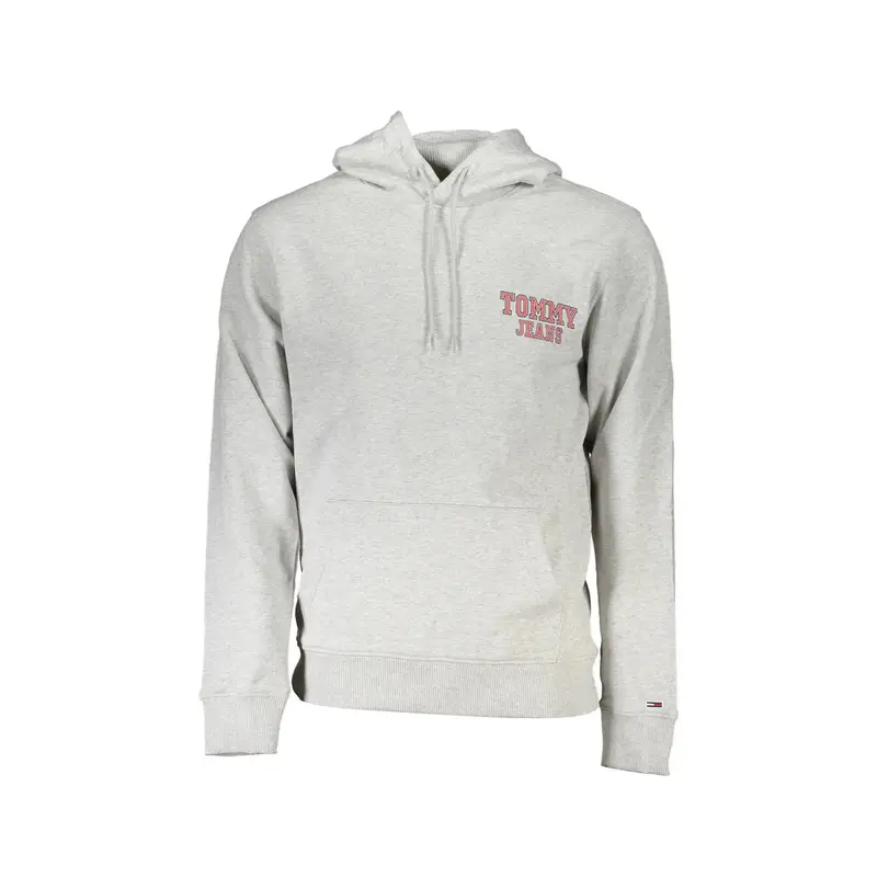 Tommy Hilfiger Felpa Maniche Lunghe Uomo Grigia con Cappuccio
