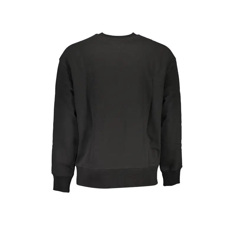 Tommy Hilfiger Felpa Uomo Nera con Ricamo Logo miniatura 2