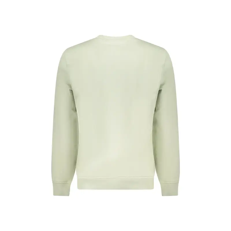 Tommy Hilfiger Felpa Uomo Verde con Logo miniatura 2