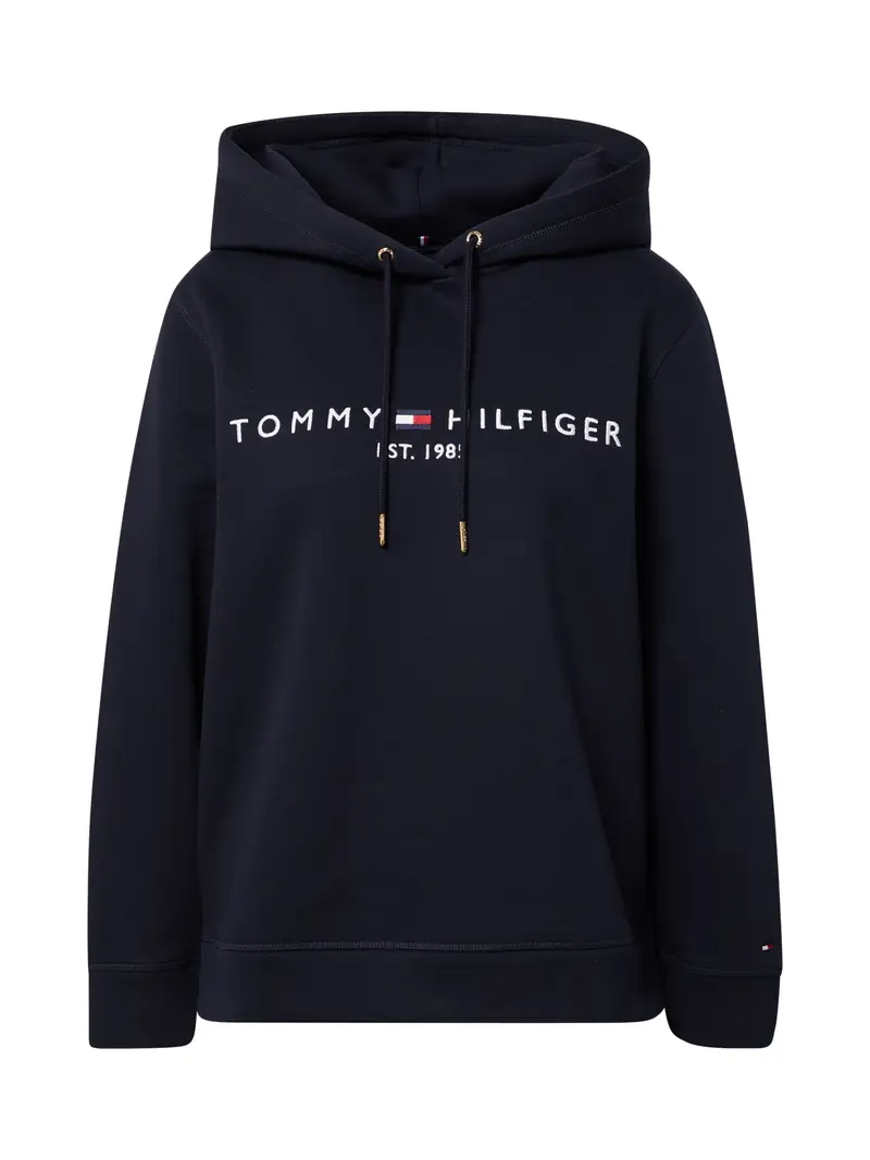 TOMMY HILFIGER Felpa  marino / blu notte / rosso / bianco