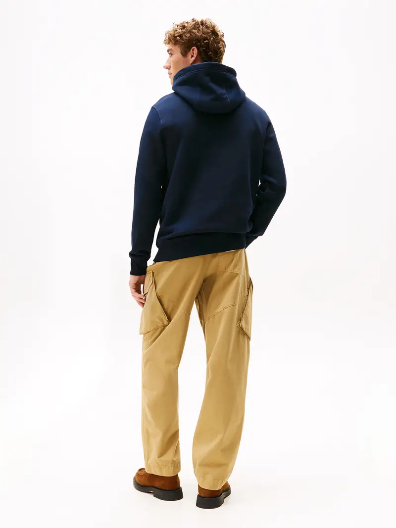 Felpa navy / rosso miniatura 3