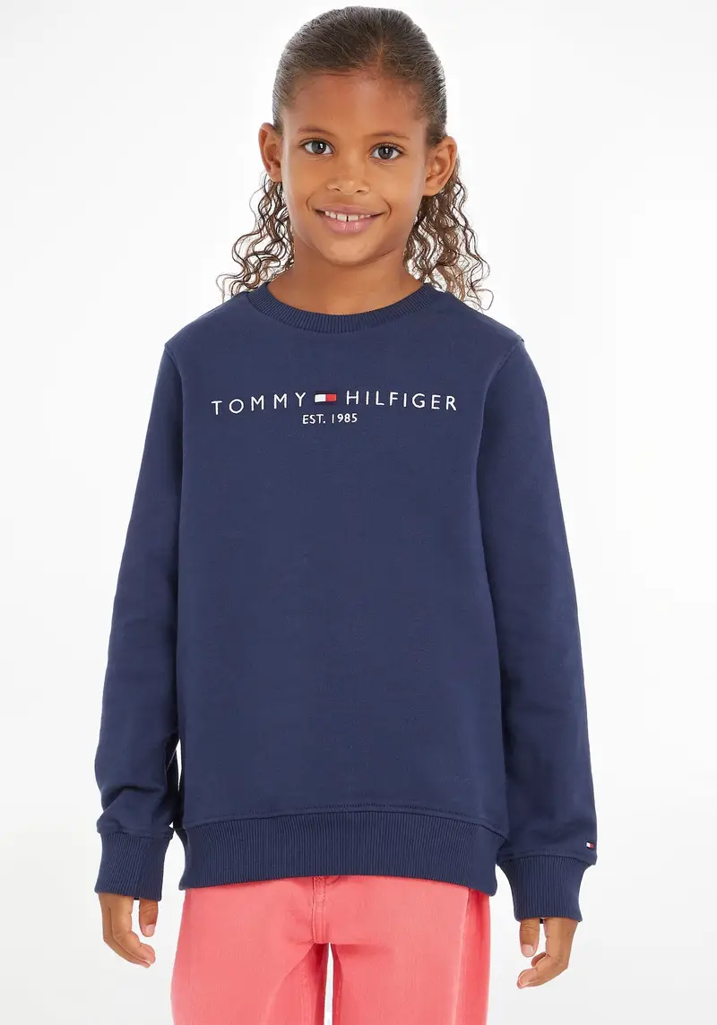 TOMMY HILFIGER Felpa navy / rosso / bianco miniatura 2