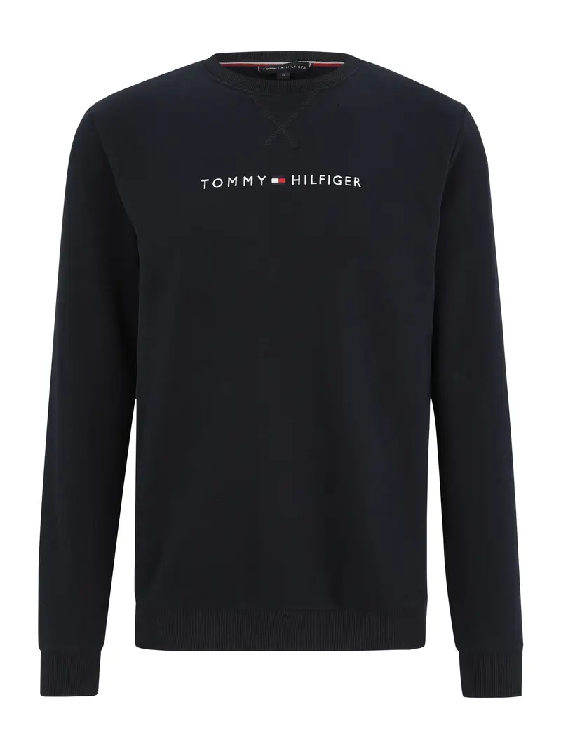 TOMMY HILFIGER Felpa  navy / rosso / bianco