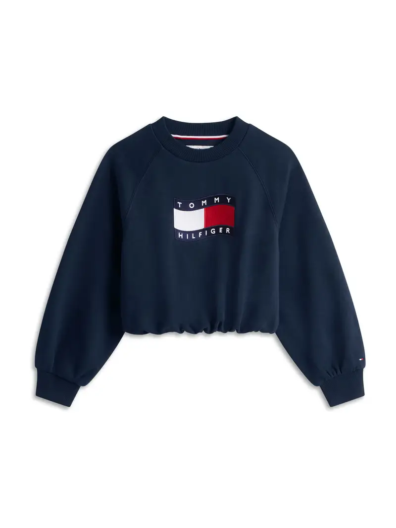 Felpa navy / rosso / bianco