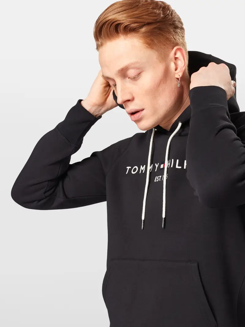 TOMMY HILFIGER Felpa navy / rosso / nero / bianco miniatura 2