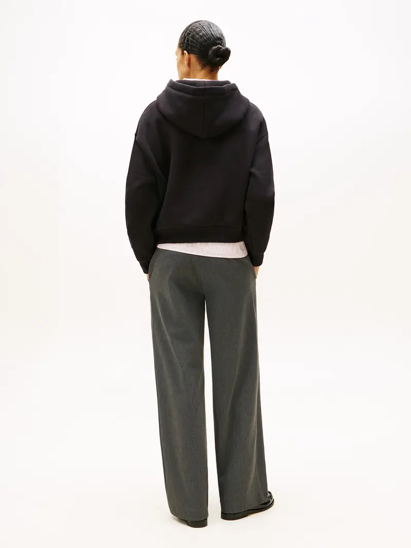 Felpa navy / rosso / nero / bianco miniatura 3