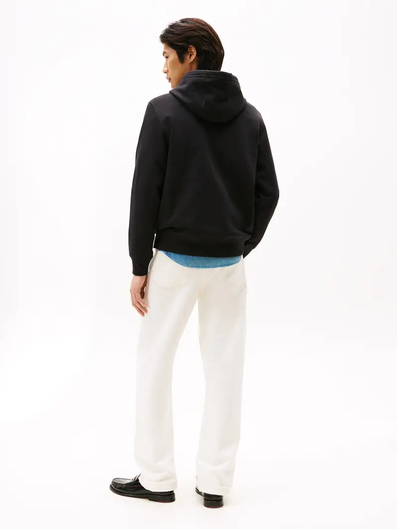 Felpa nero / bianco miniatura 3