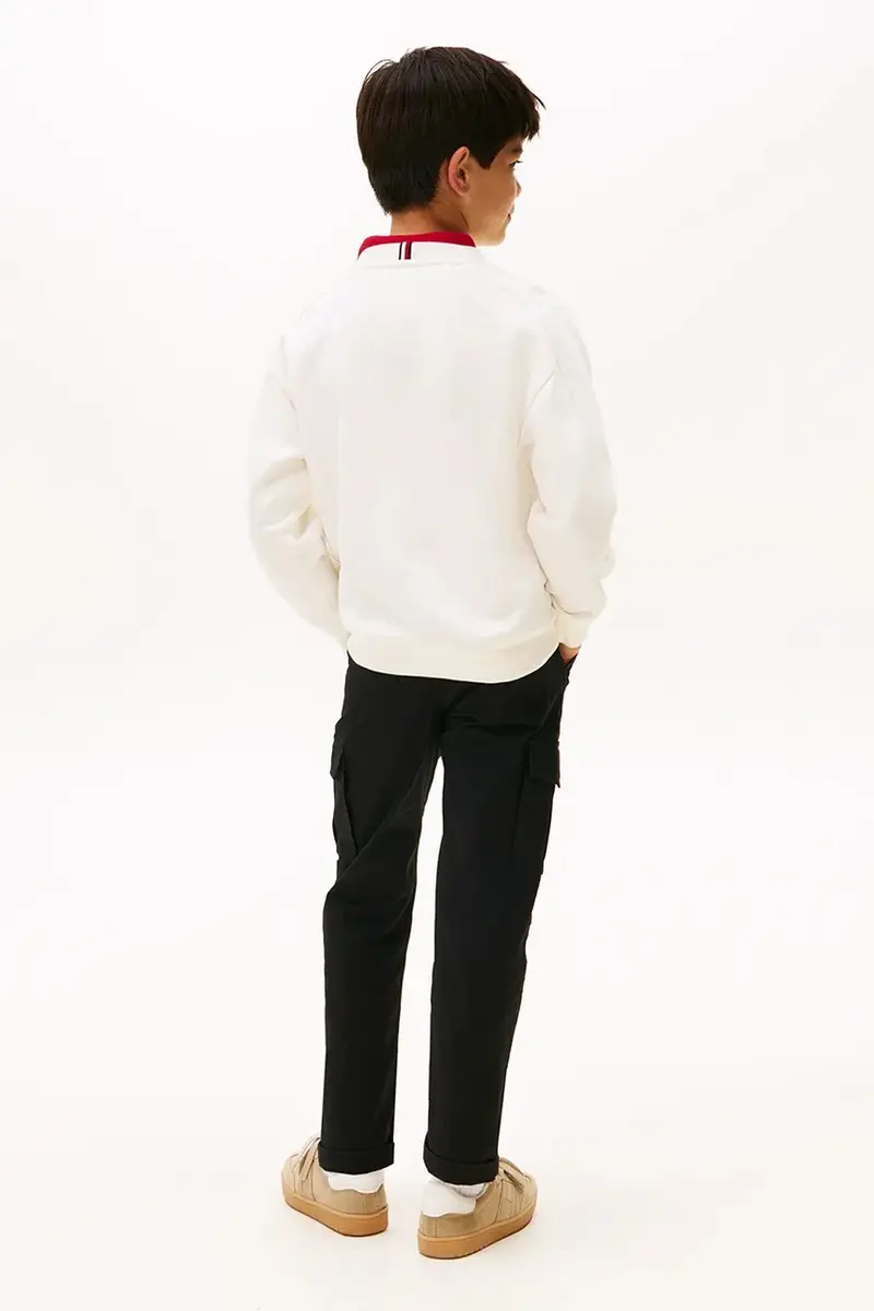 felpa per bambini colore beige KB0KB09899 miniatura 5