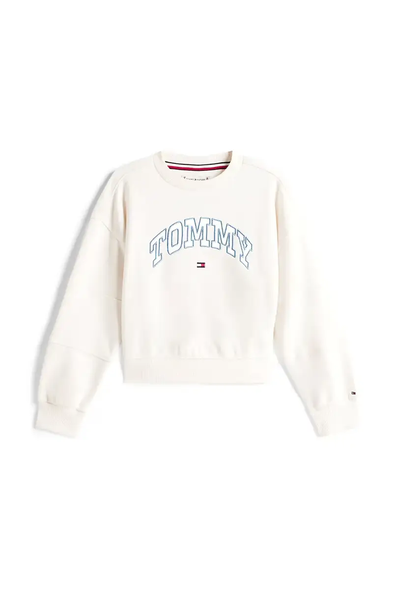 felpa per bambini colore beige KG0KG08785 miniatura 2