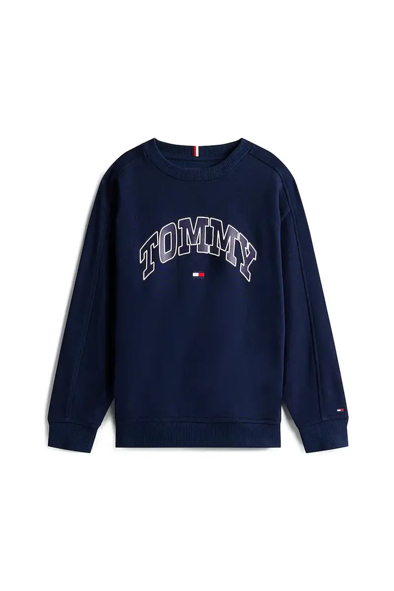 felpa per bambini colore blu navy KB0KB09899 miniatura 2