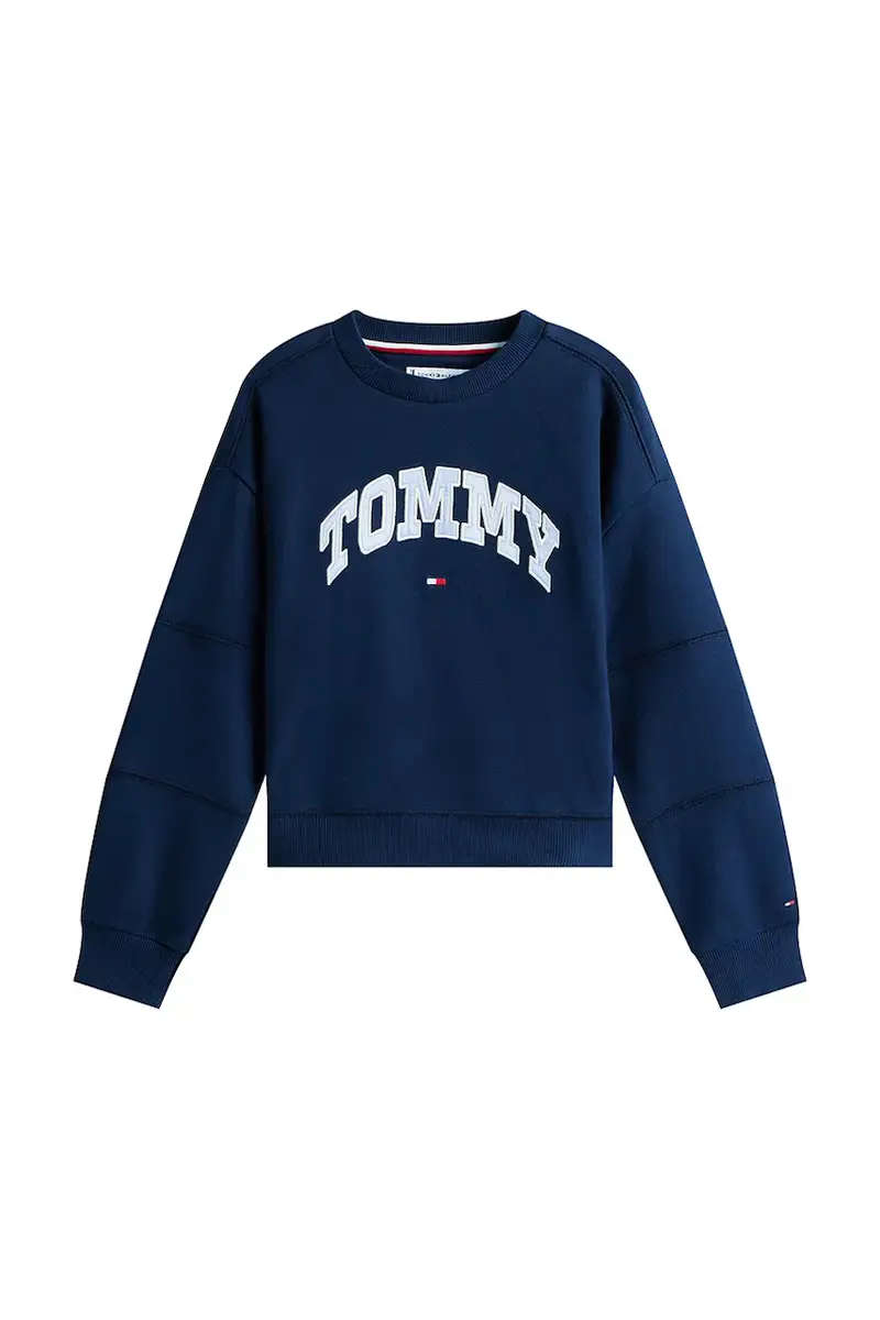 felpa per bambini colore blu navy KG0KG08785 miniatura 2