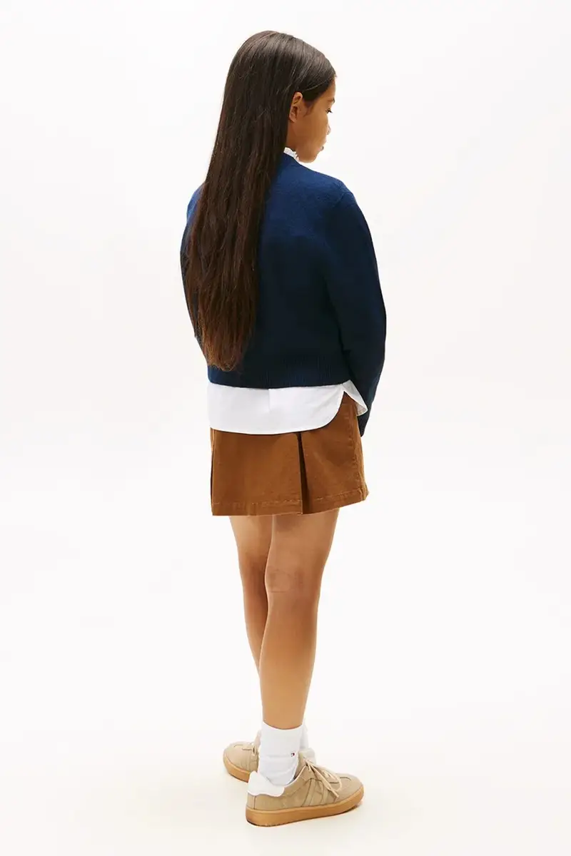 felpa per bambini colore blu navy KG0KG08842 miniatura 5