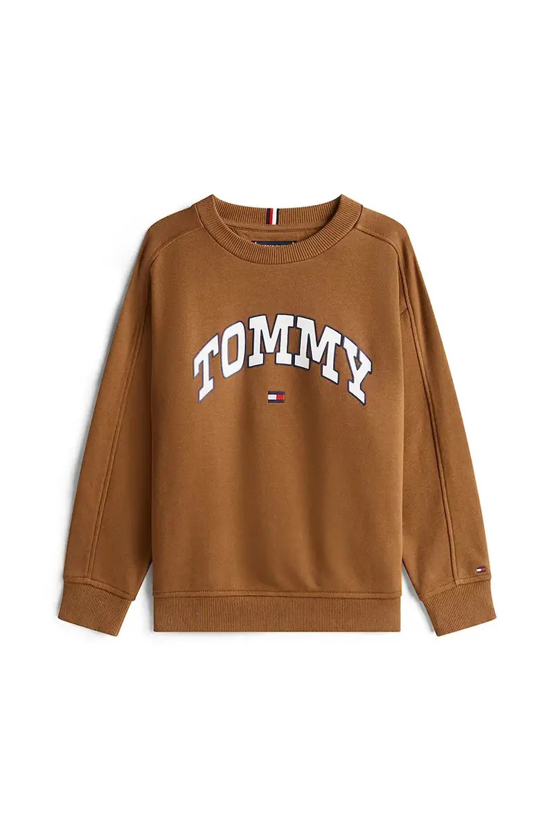 felpa per bambini colore marrone KB0KB09899 miniatura 2