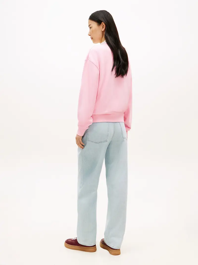 Felpa rosa / rosso miniatura 3