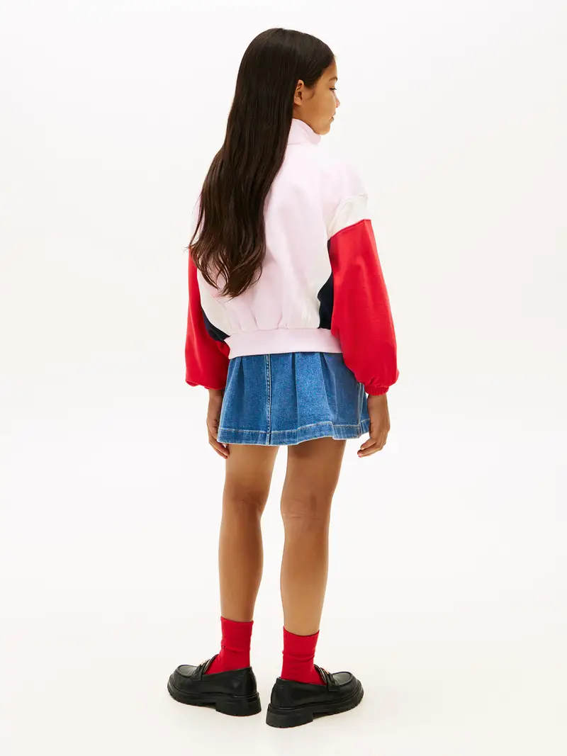 Felpa rosa / rosso / nero / bianco miniatura 3