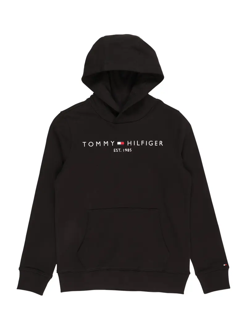 TOMMY HILFIGER Felpa  rosso / nero / bianco