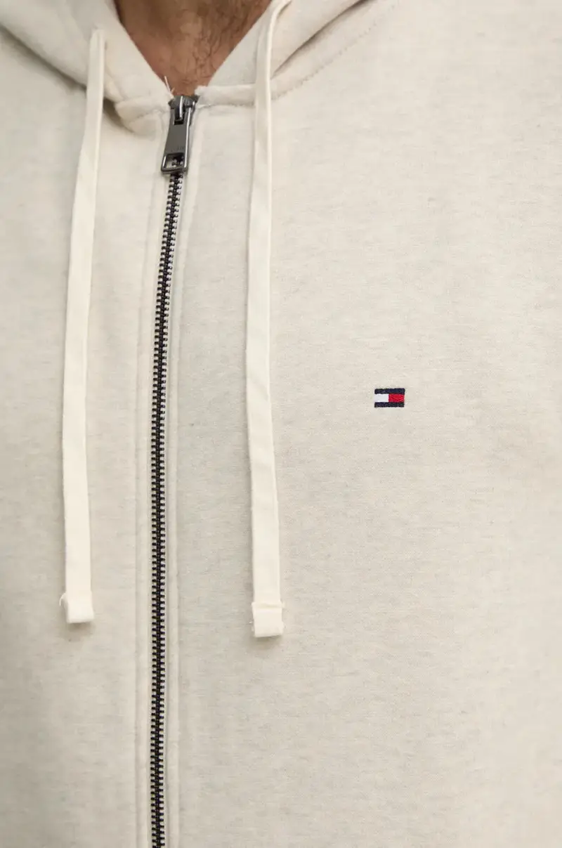 felpa uomo colore beige con cappuccio MW0MW37234 miniatura 5