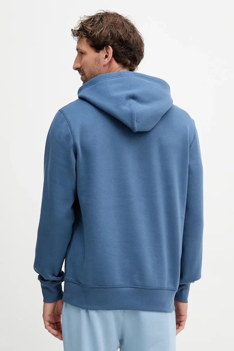 felpa uomo colore blu con cappuccio MW0MW39997 miniatura 3