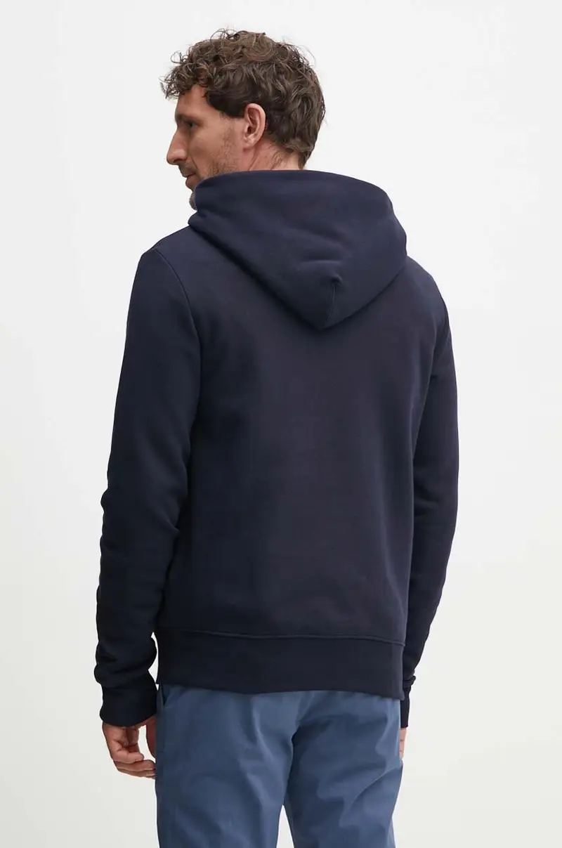 felpa uomo colore blu navy con cappuccio MW0MW36737 miniatura 3