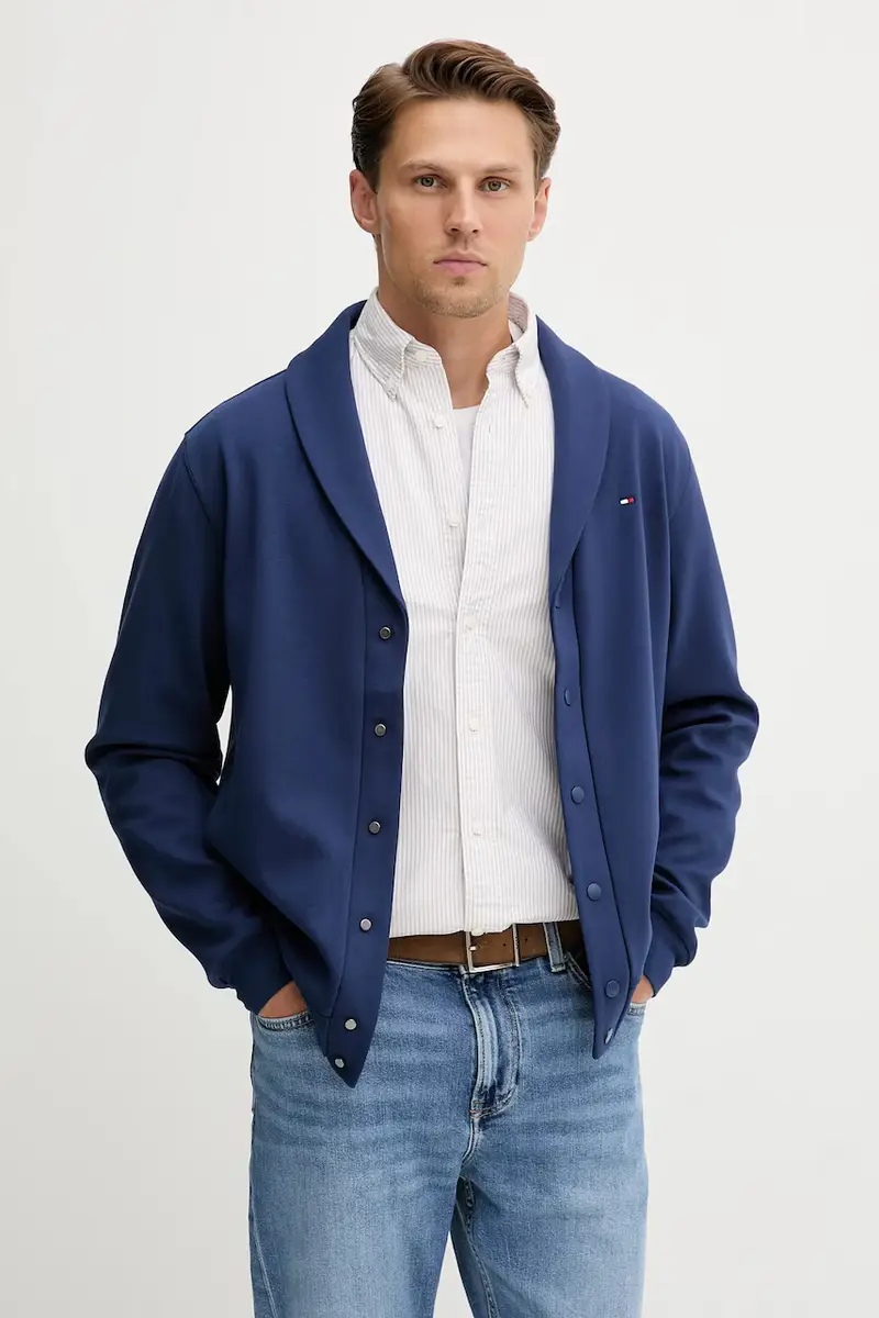 felpa uomo colore blu navy MW0MW39393